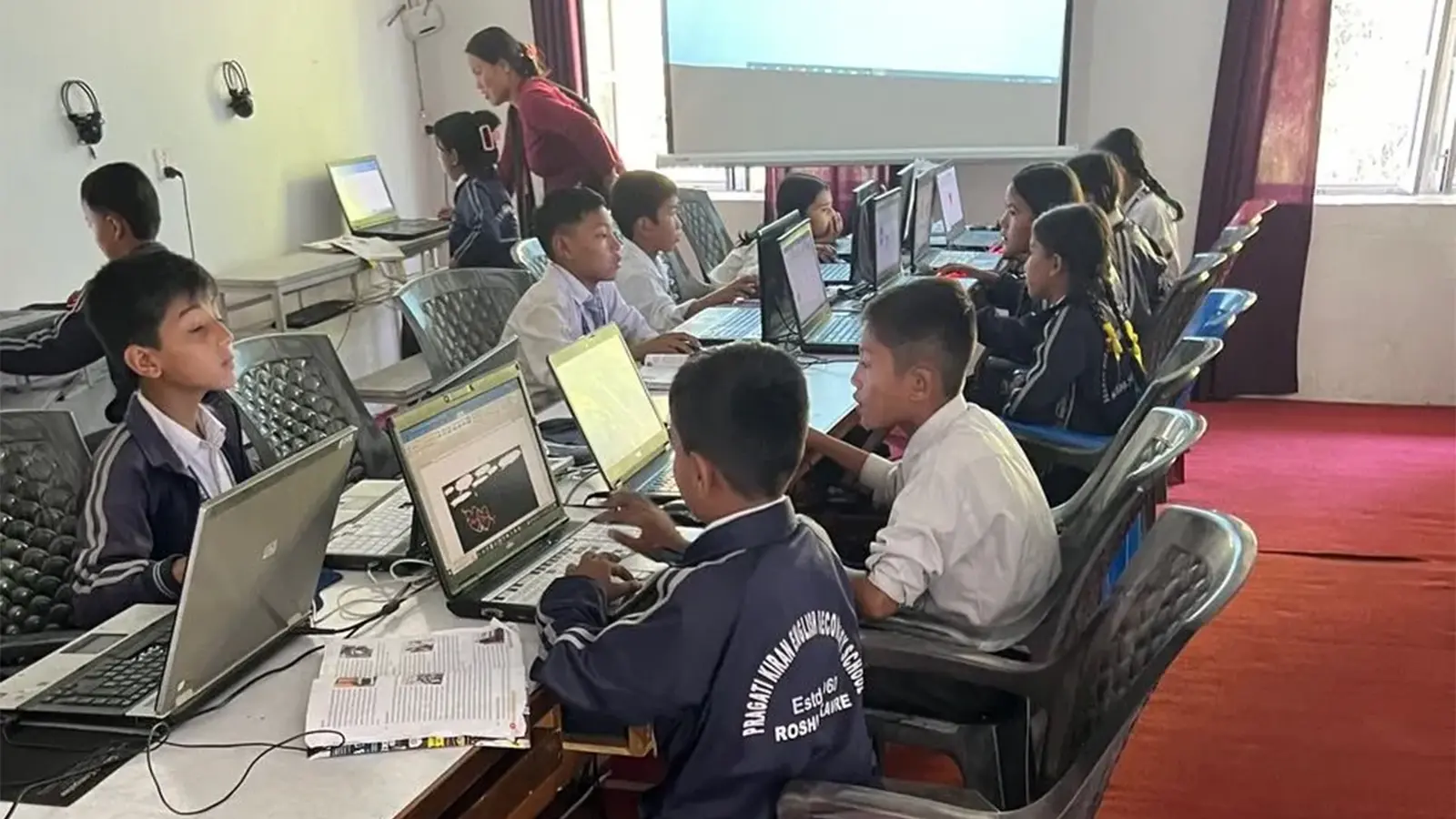 Unterricht am Computer