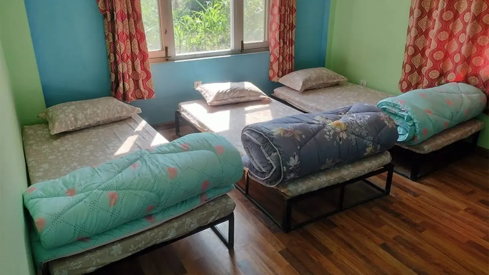 Betten im Boardinghouse