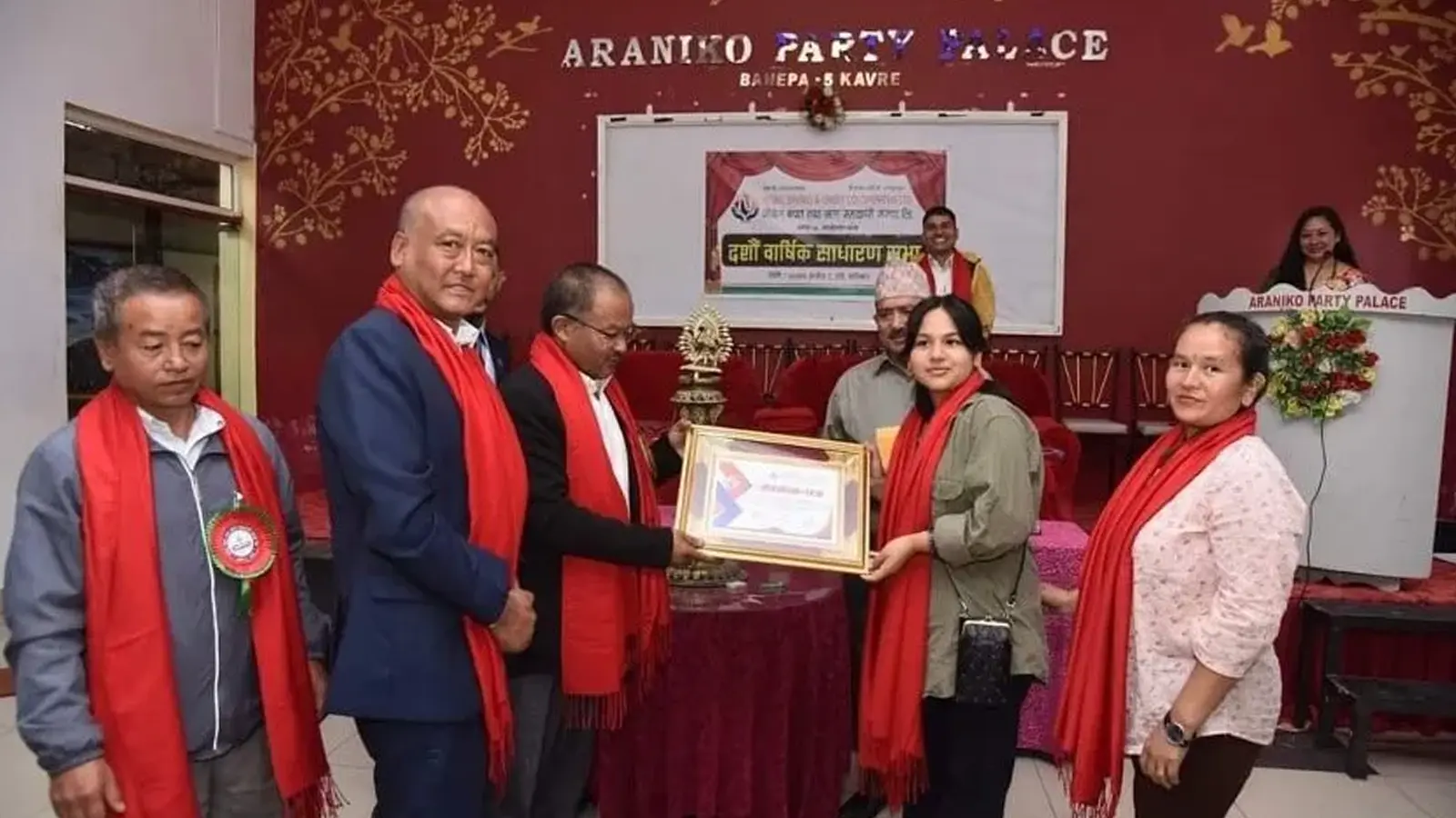 Zertifikat Übergabe