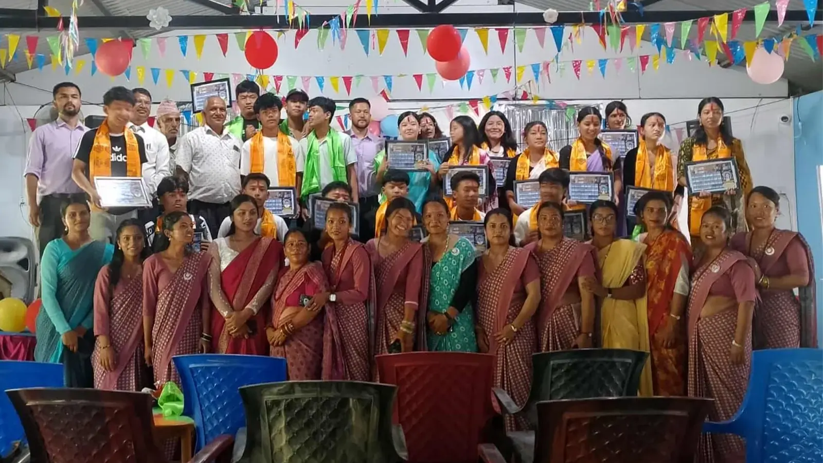 Eine Abschlussklasse