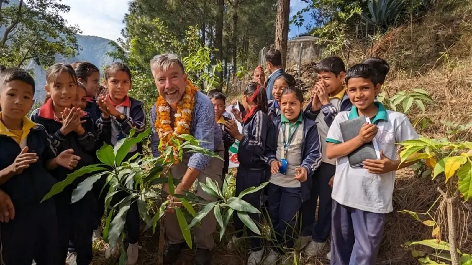 Kinder im Außenbereich