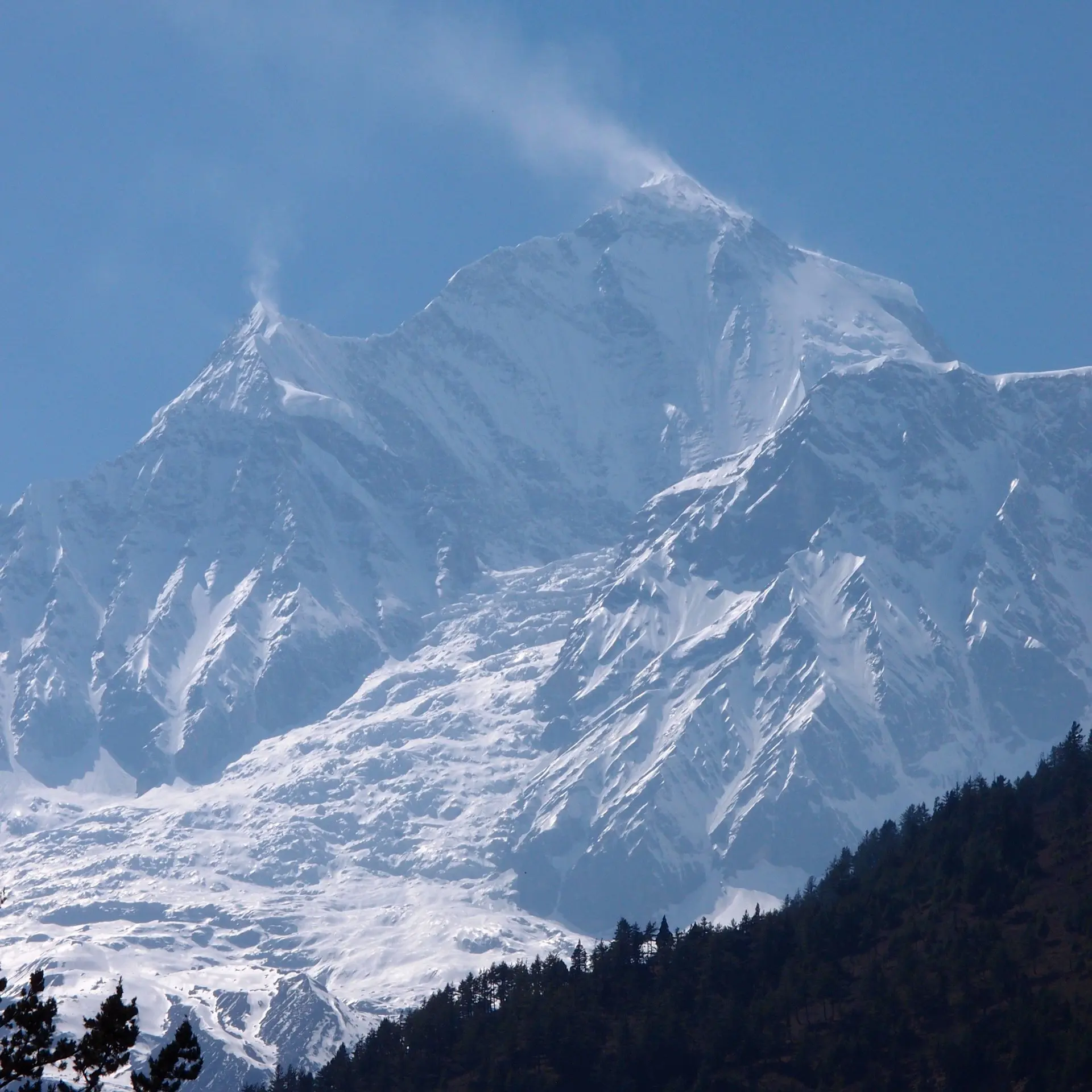 Schneebedeckte Berge