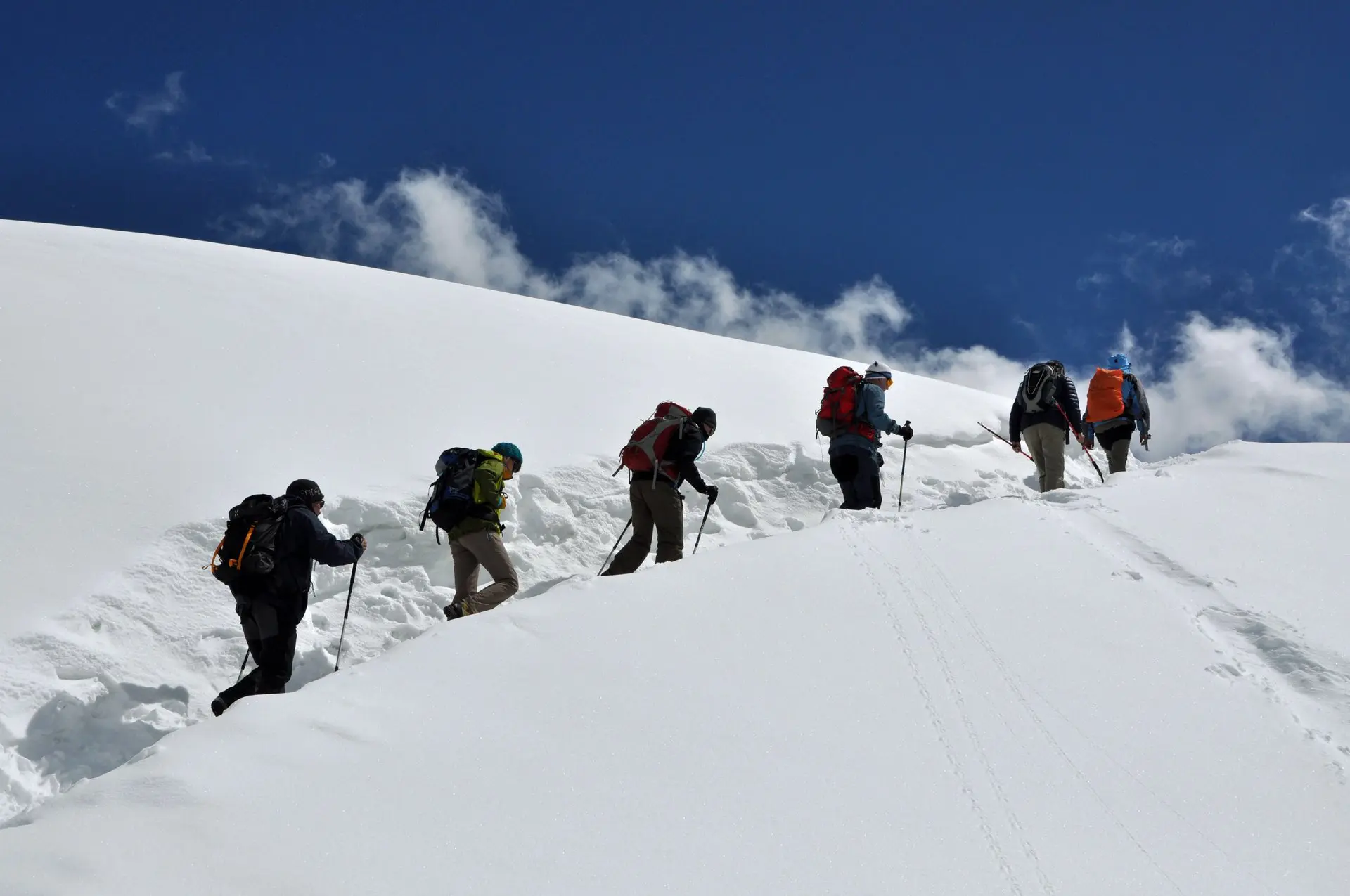 Tour durch die Berge